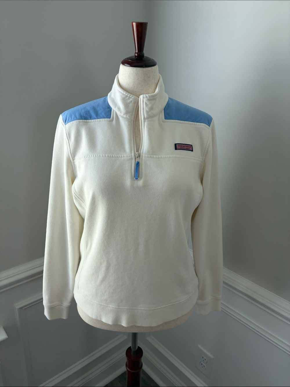 Vineyard Vines ShepShirt 1/4 Zip Pullover | size large